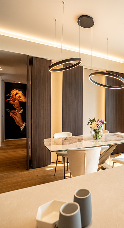 Primo Piano del Soggiorno di un Appartamento