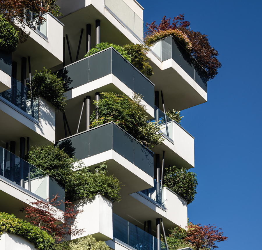 Dettaglio Torre Piantumata di Nembro