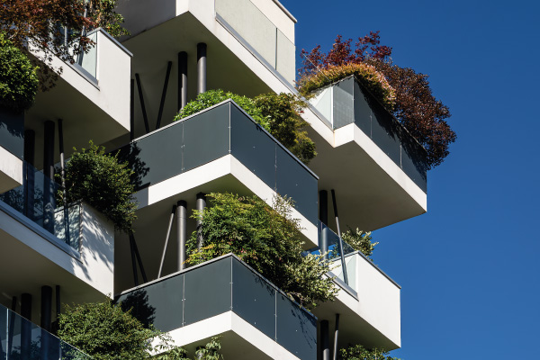 Dettaglio Torre Piantumata di Nembro