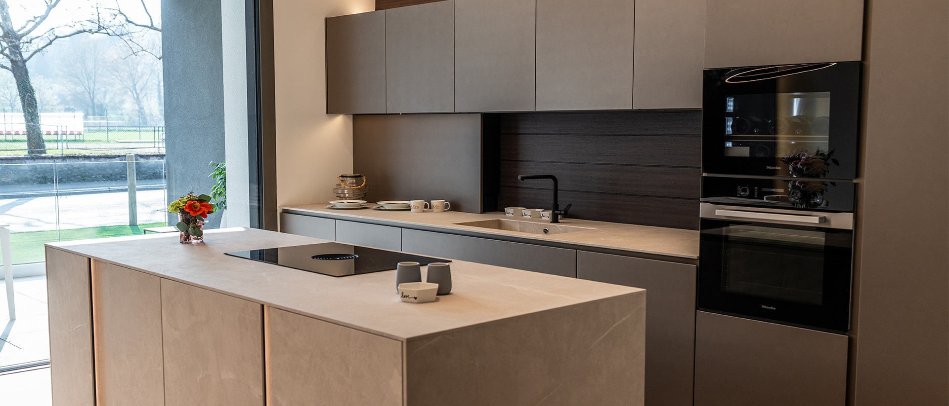 Cucina a Isola Appartamenti Tower Eden